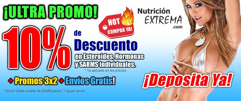 Ultra Promo!! 10% Descuento en Esteroides, SARMS, Hormonas